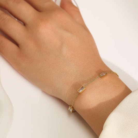 Peaceful Mind - 18K Gold Plated Bracelet