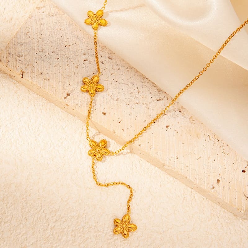 Love Blooms - 18K Gold Plated Necklace