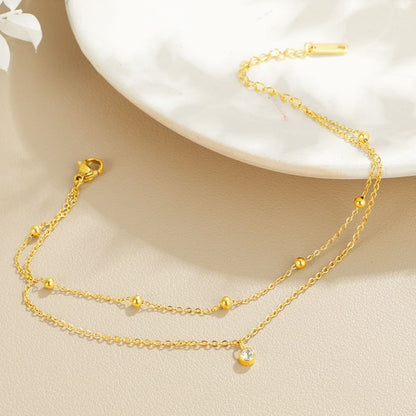 Harmonious Melody - 18K Gold Plated Anklet