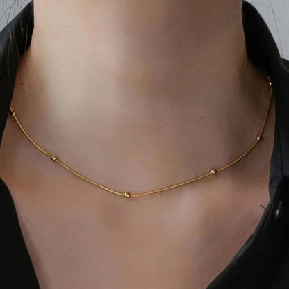 Mellow Evening - 18K Gold Plated Necklace