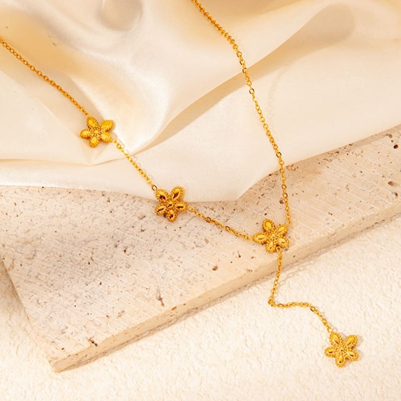 Love Blooms - 18K Gold Plated Necklace