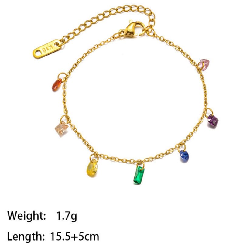 Inspiring Journey - 18K Gold Plated Bracelet