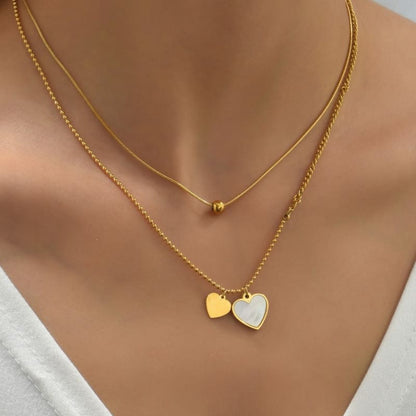 Wandering Heart - 18K Gold Plated Necklace