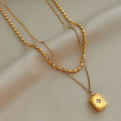 Festive Cheer - 18K Gold Plated Necklace