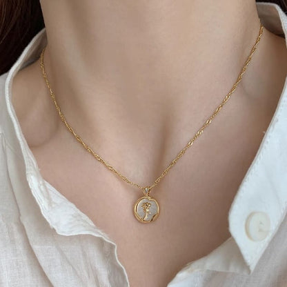 Winding River - 18K Gold Plated Necklace