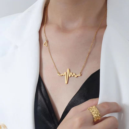 Effortless Grace - 18K Gold Plated Necklace