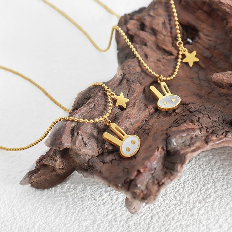 Hop into My Heart - 18K Gold Plated Necklace