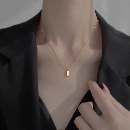 Solid Love - 18K Gold Plated Necklace