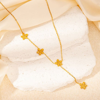 Love Blooms - 18K Gold Plated Necklace