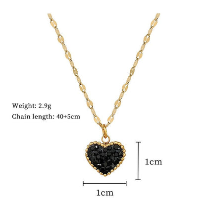 Both Sides of My Heart - 18K Gold Plated Necklace