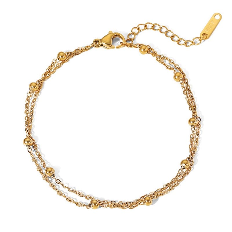 Tranquil Forest - 18K Gold Plated Bracelet