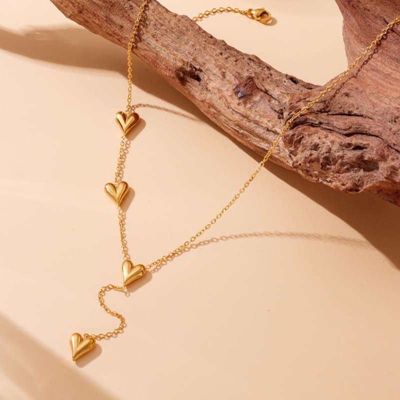 Graceful Dance - 18K Gold Plated Necklace