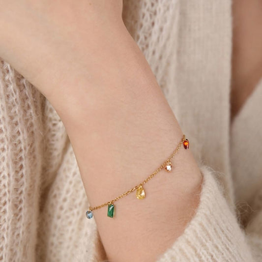 Inspiring Journey - 18K Gold Plated Bracelet