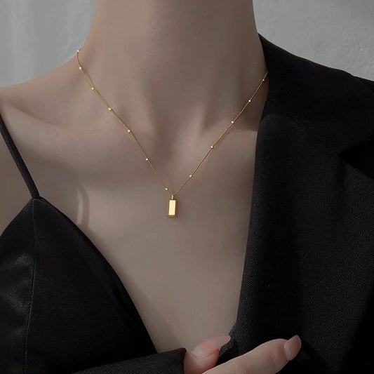 Solid Love - 18K Gold Plated Necklace