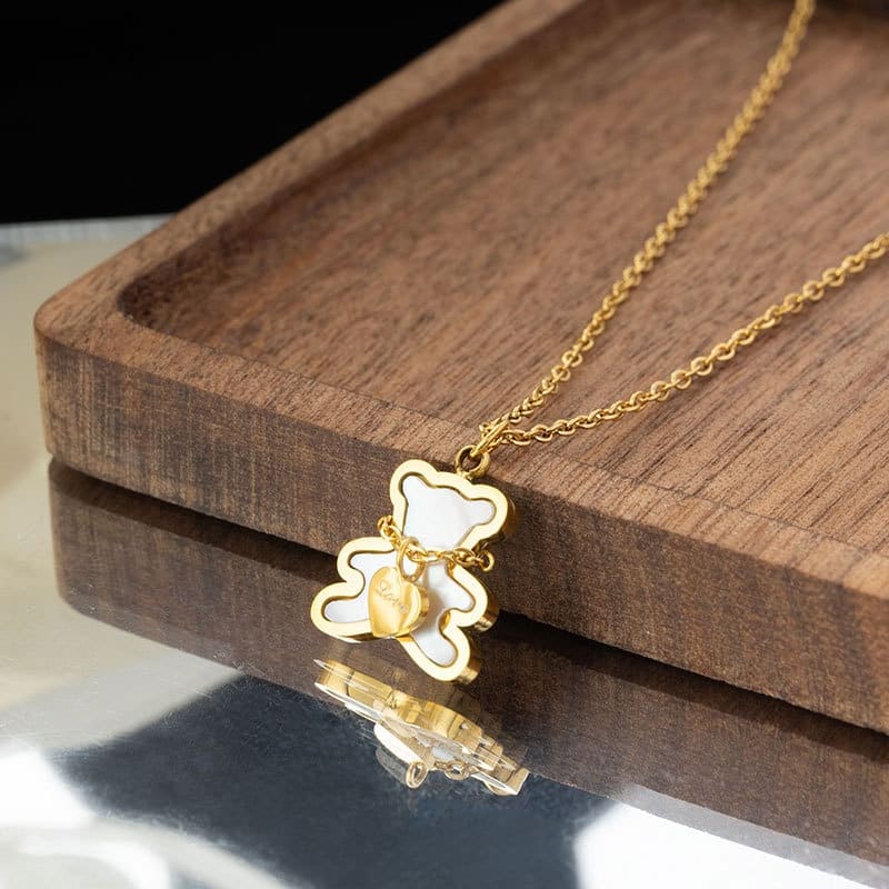 Timid Heart - 18K Gold Plated Necklace