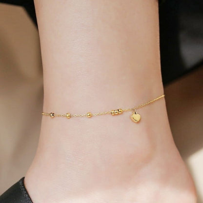 Silent Whisper - 18K Gold Plated Anklet