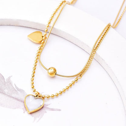 Wandering Heart - 18K Gold Plated Necklace