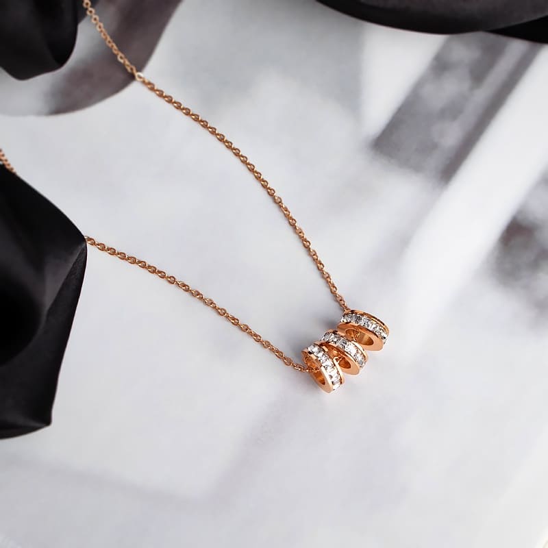 Endless Time - 18K Gold Plated Necklace