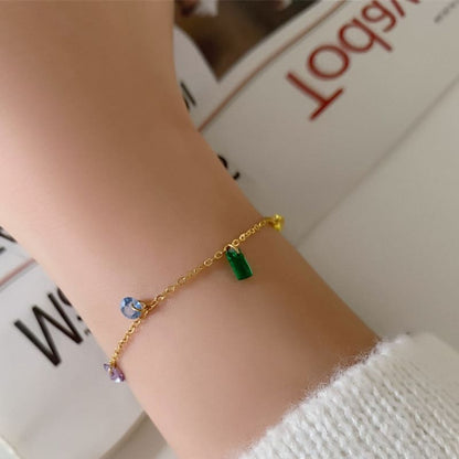 Inspiring Journey - 18K Gold Plated Bracelet