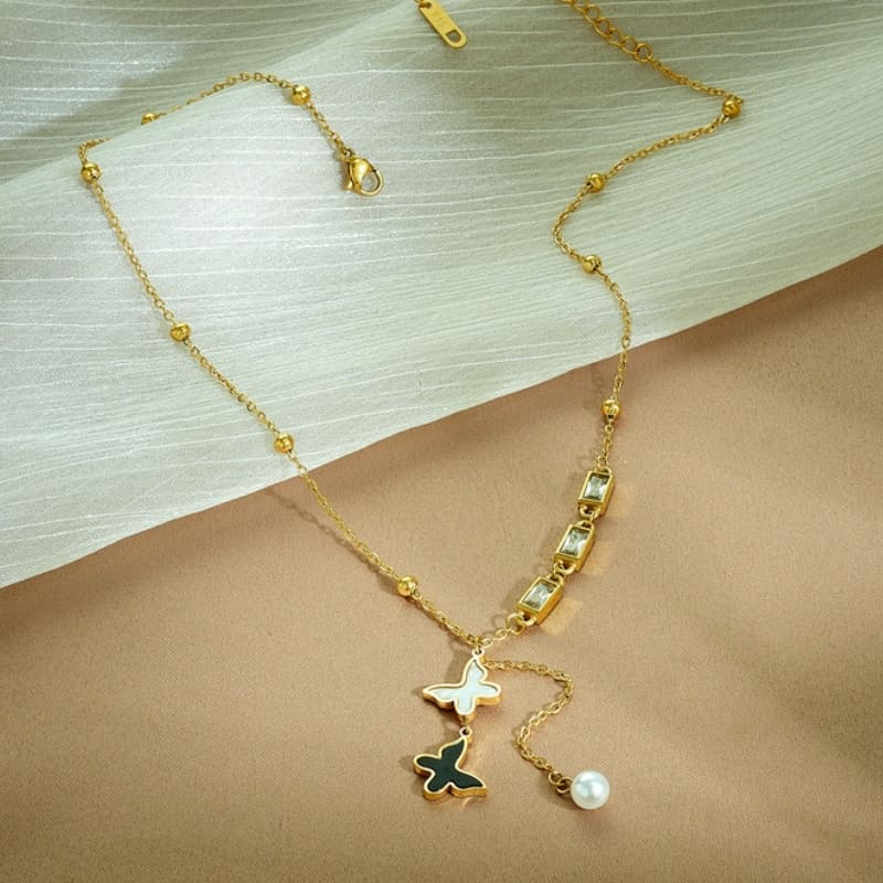 Friendly Sunrise - 18K Gold Plated Necklace