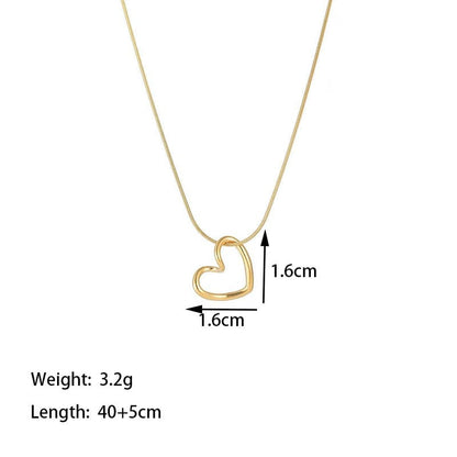 Fill My Heart - 18K Gold Plated Necklace