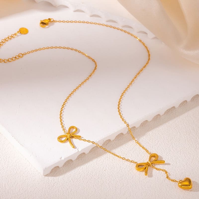 Whimsical Thoughts - 18K Gold Plated Necklace