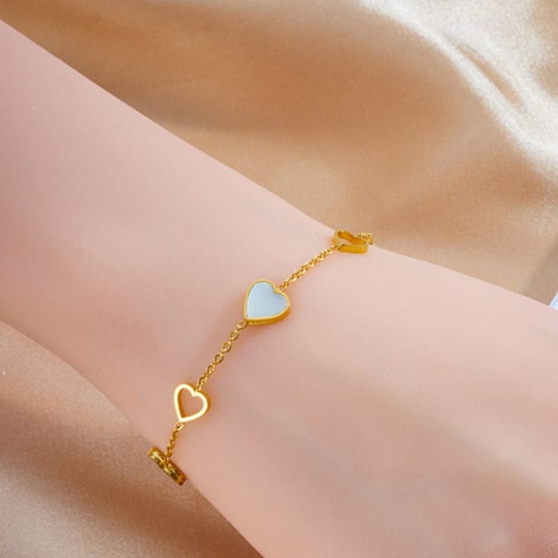 Radiating Joy - 18K Gold Plated Bracelet