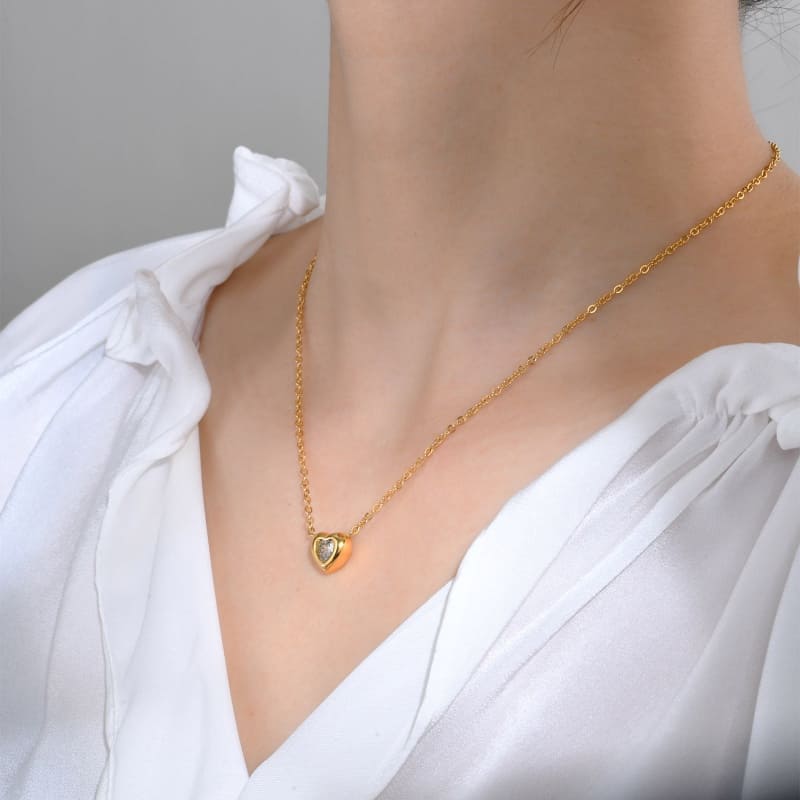 Floating Dreams - 18K Gold Plated Necklace