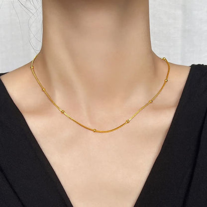 Mellow Evening - 18K Gold Plated Necklace