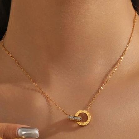 Celestial Dance - 18K Gold Plated Necklace