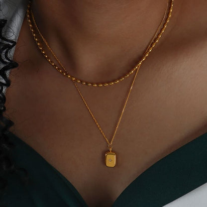 Festive Cheer - 18K Gold Plated Necklace