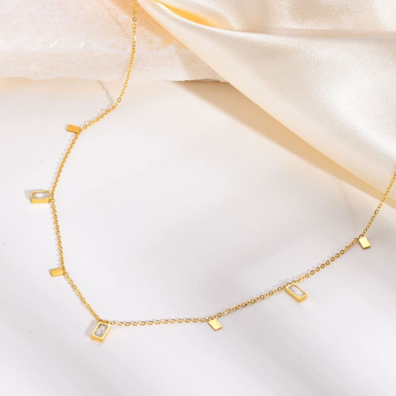 Blissful Escape - 18K Gold Plated Necklace