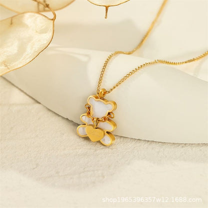 Timid Heart - 18K Gold Plated Necklace