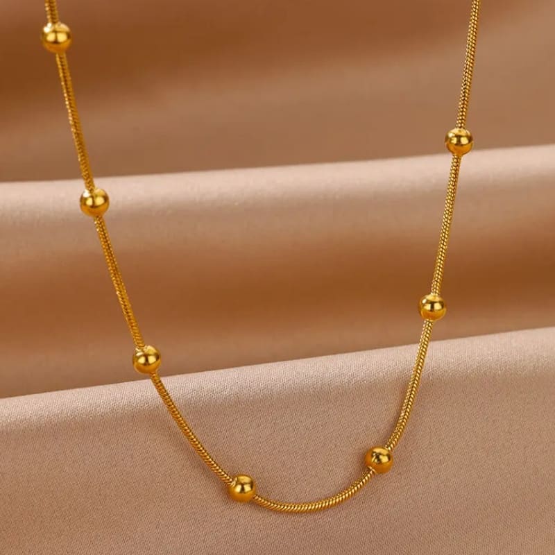 Mellow Evening - 18K Gold Plated Necklace