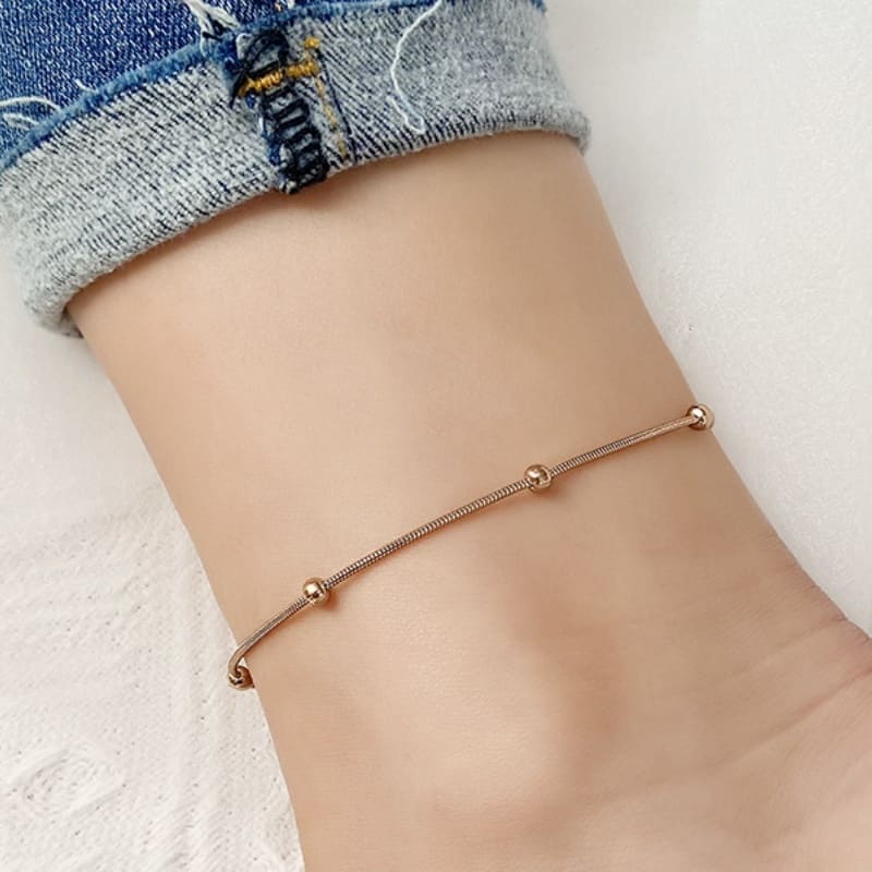 Velvet Sky - 18K Gold Plated Anklet