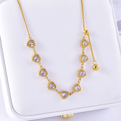 Gleaming Hopes - 18K Gold Plated Necklace