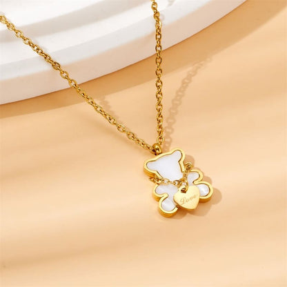 Timid Heart - 18K Gold Plated Necklace